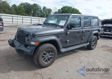 2024 Jeep Wrangler 4-Door Sport S 4X4 из США, поврежденный, VIN 1C4PJXDNXRW102992